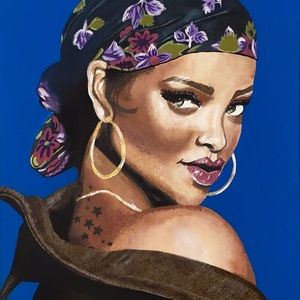 🦋Rihanna Print (16”x24”)